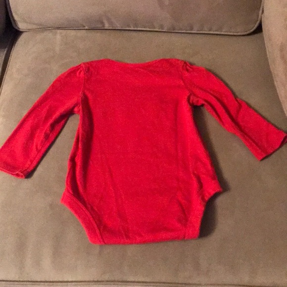 Baby’s Christmas long sleeve onesie 6-12 Months - Picture 5 of 5